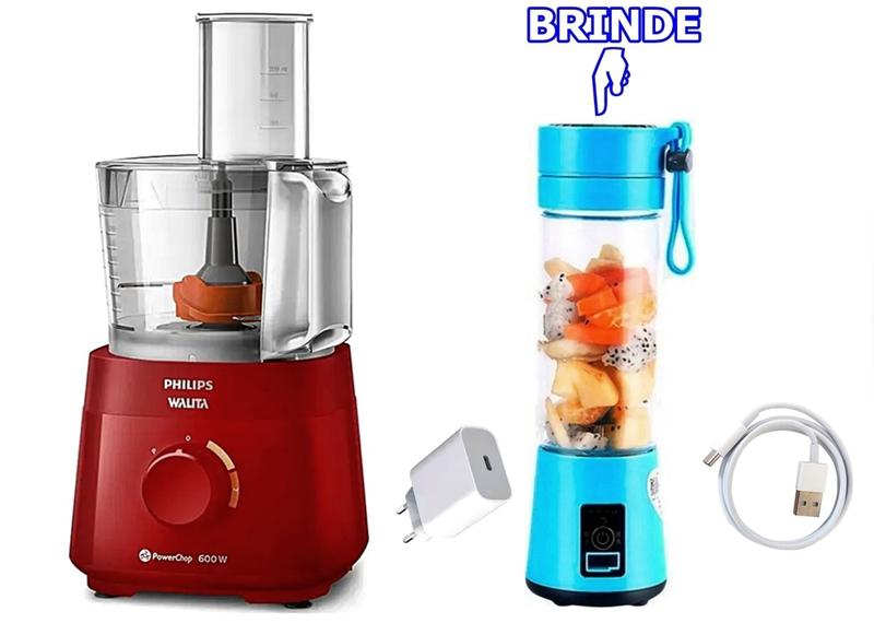 その他 philips Blandine Verlet Scarlatti Multiprocessador 600w 220V Com 18 Itens 2 Anos Garantia Com